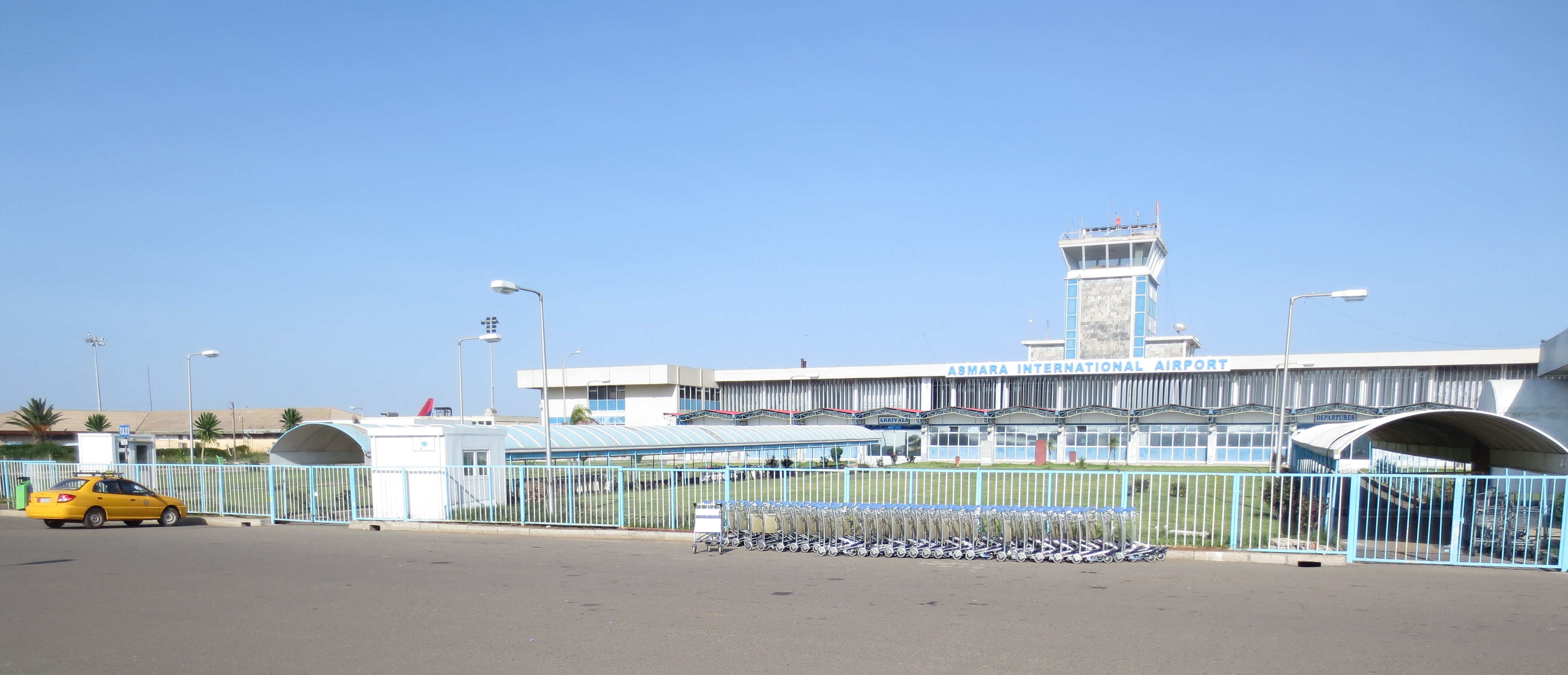 Asmara International Airport terminal view