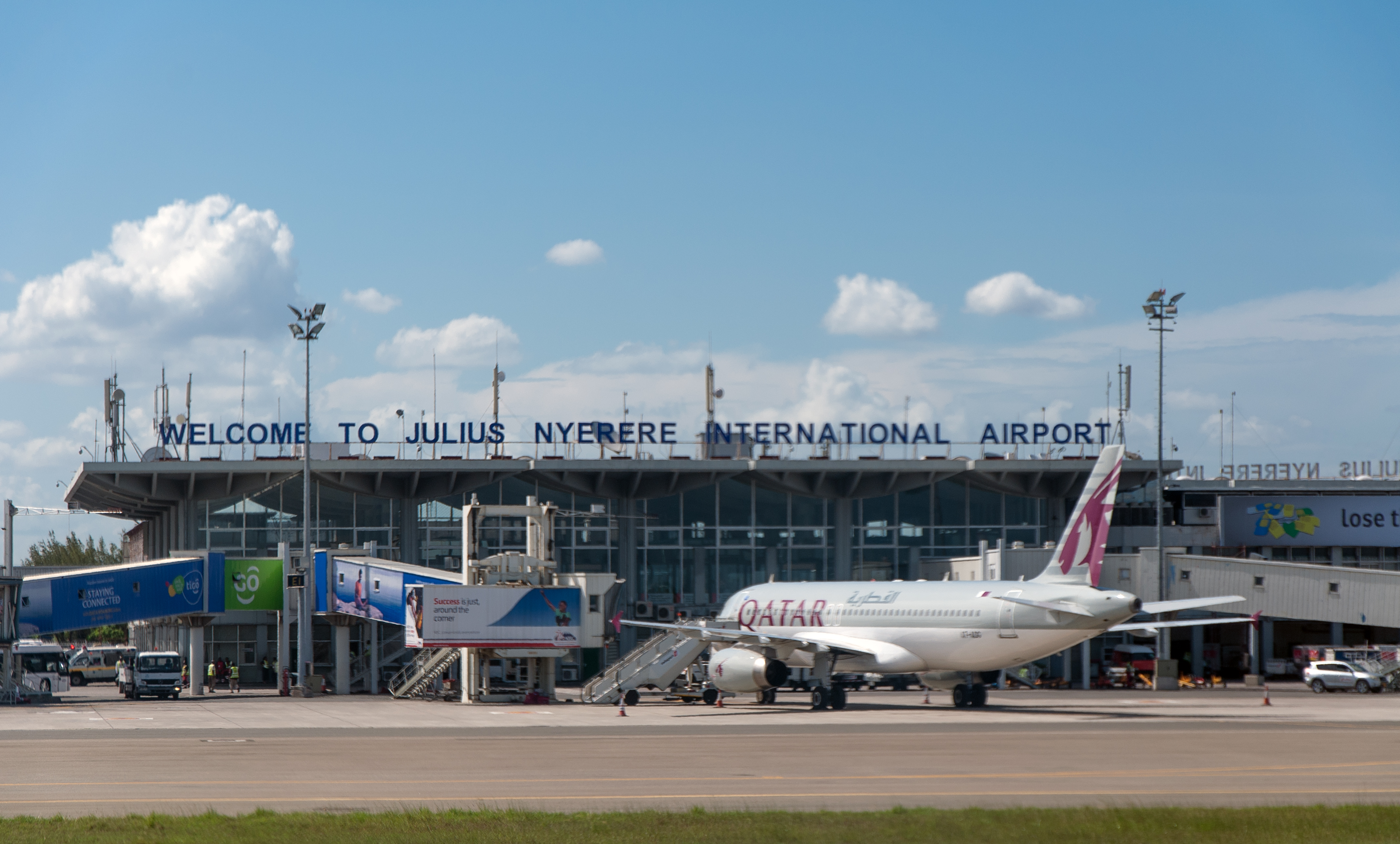 Julius Nyerere International Airport terminal view
