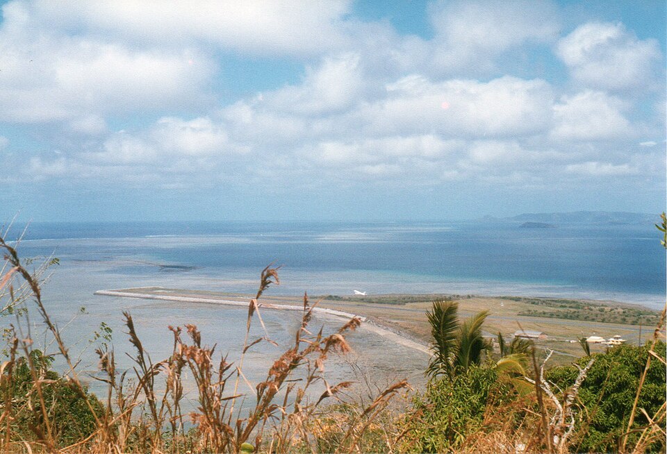 Dzaoudzi–Pamandzi International Airport terminal view