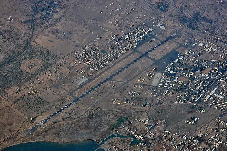 Djibouti–Ambouli International Airport terminal view