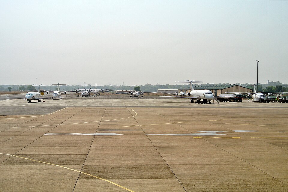 Juba International Airport terminal view