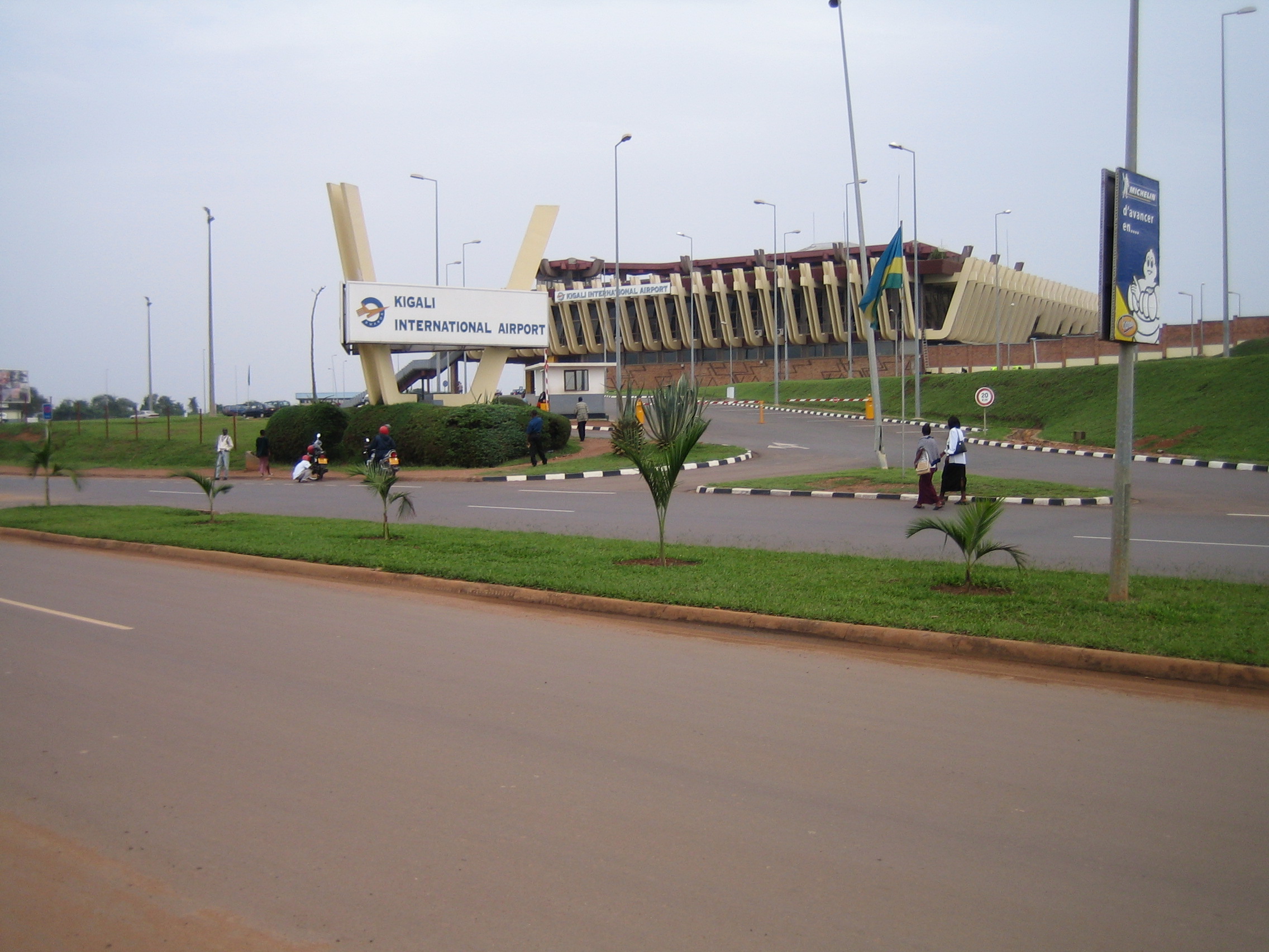 Kigali International Airport terminal view