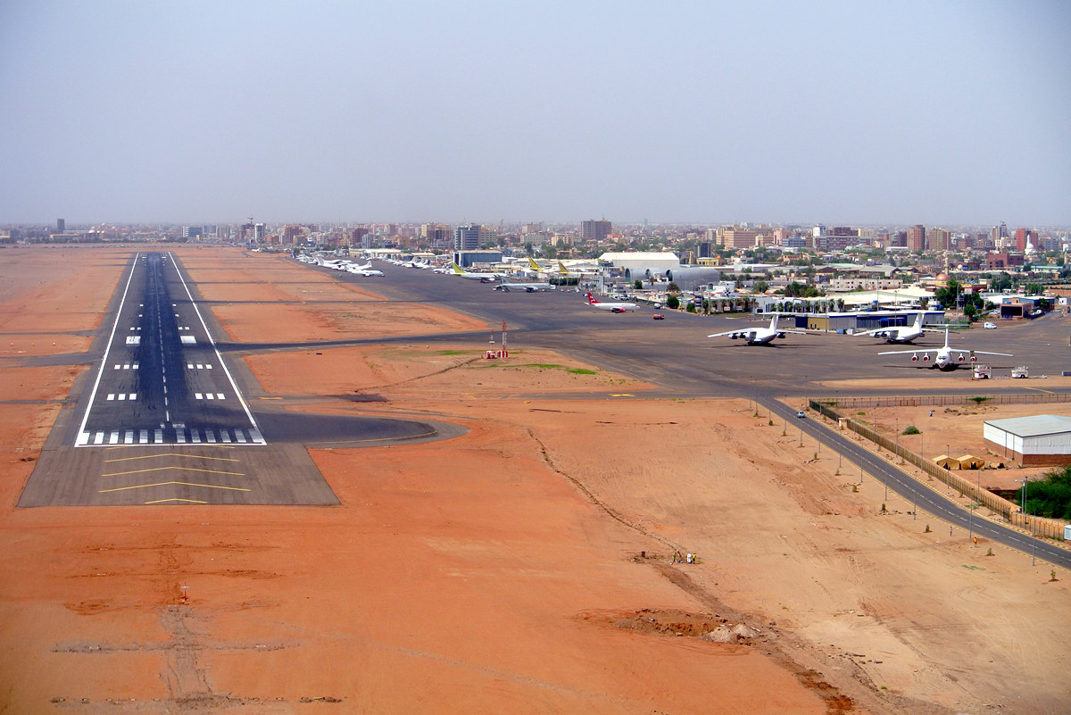 Khartoum International Airport terminal view