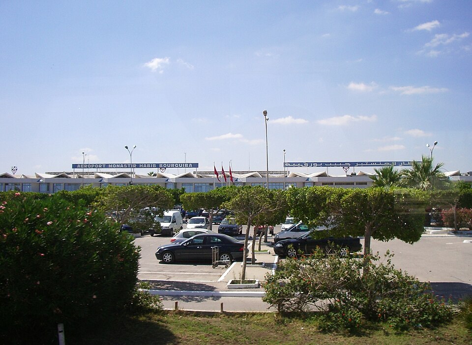 Monastir Habib Bourguiba International Airport terminal view