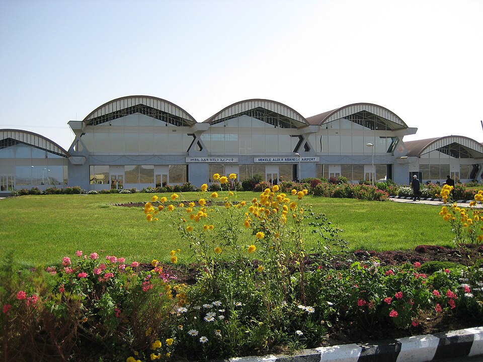Alula Aba Nega Airport terminal view