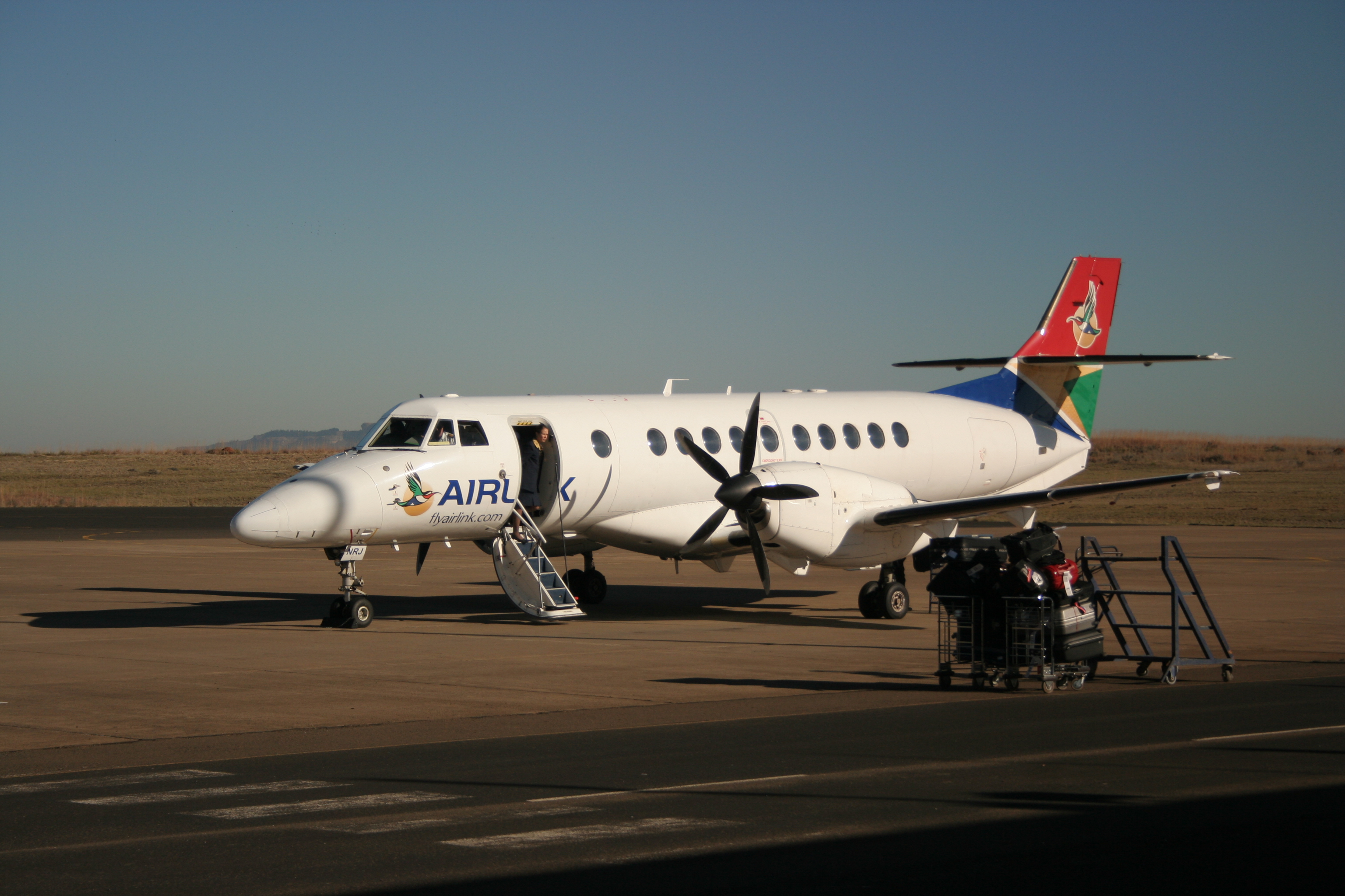Moshoeshoe I International Airport terminal view