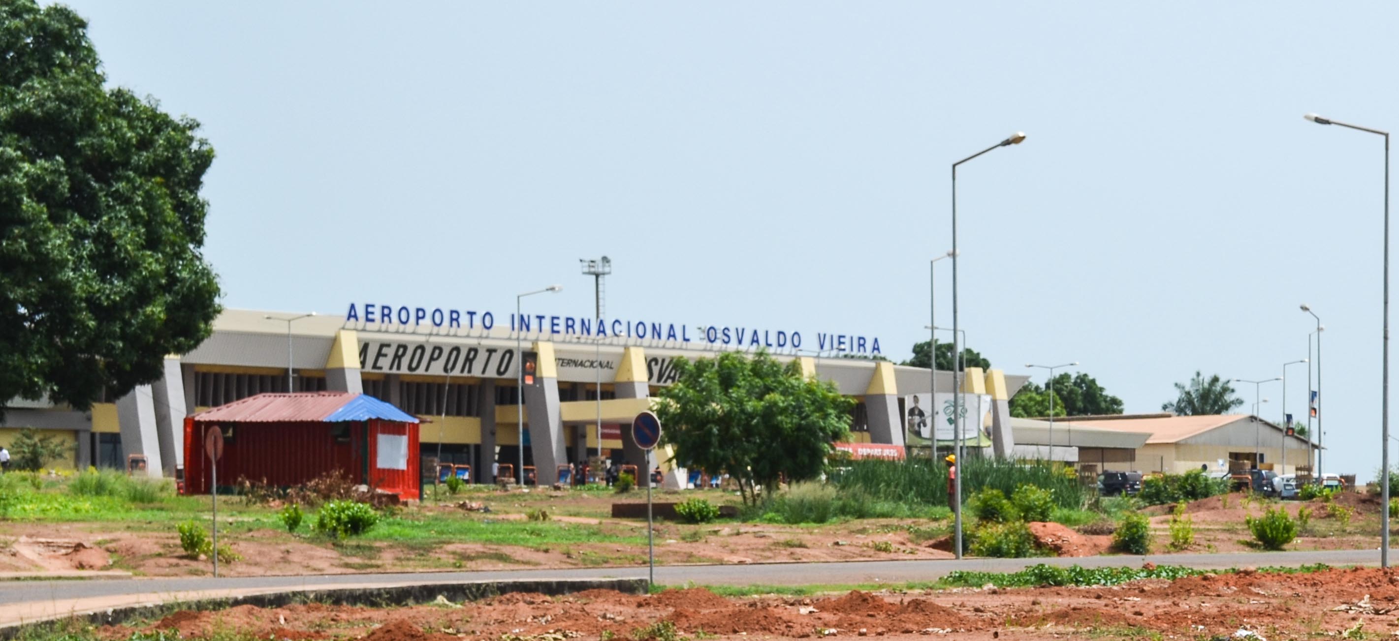 Osvaldo Vieira International Airport terminal view