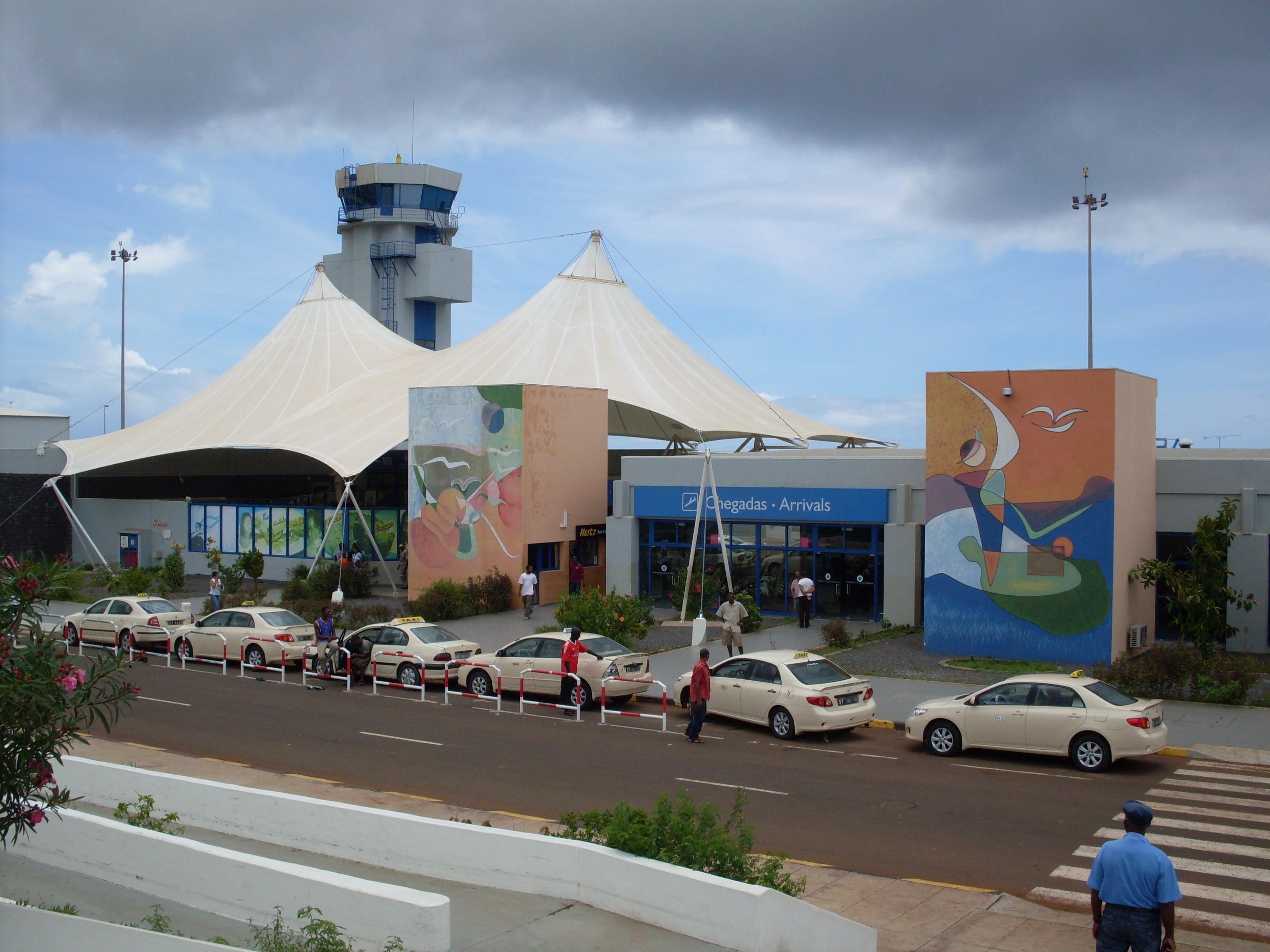 Nelson Mandela International Airport terminal view