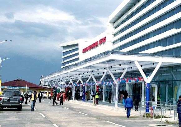 Roberts International Airport terminal view