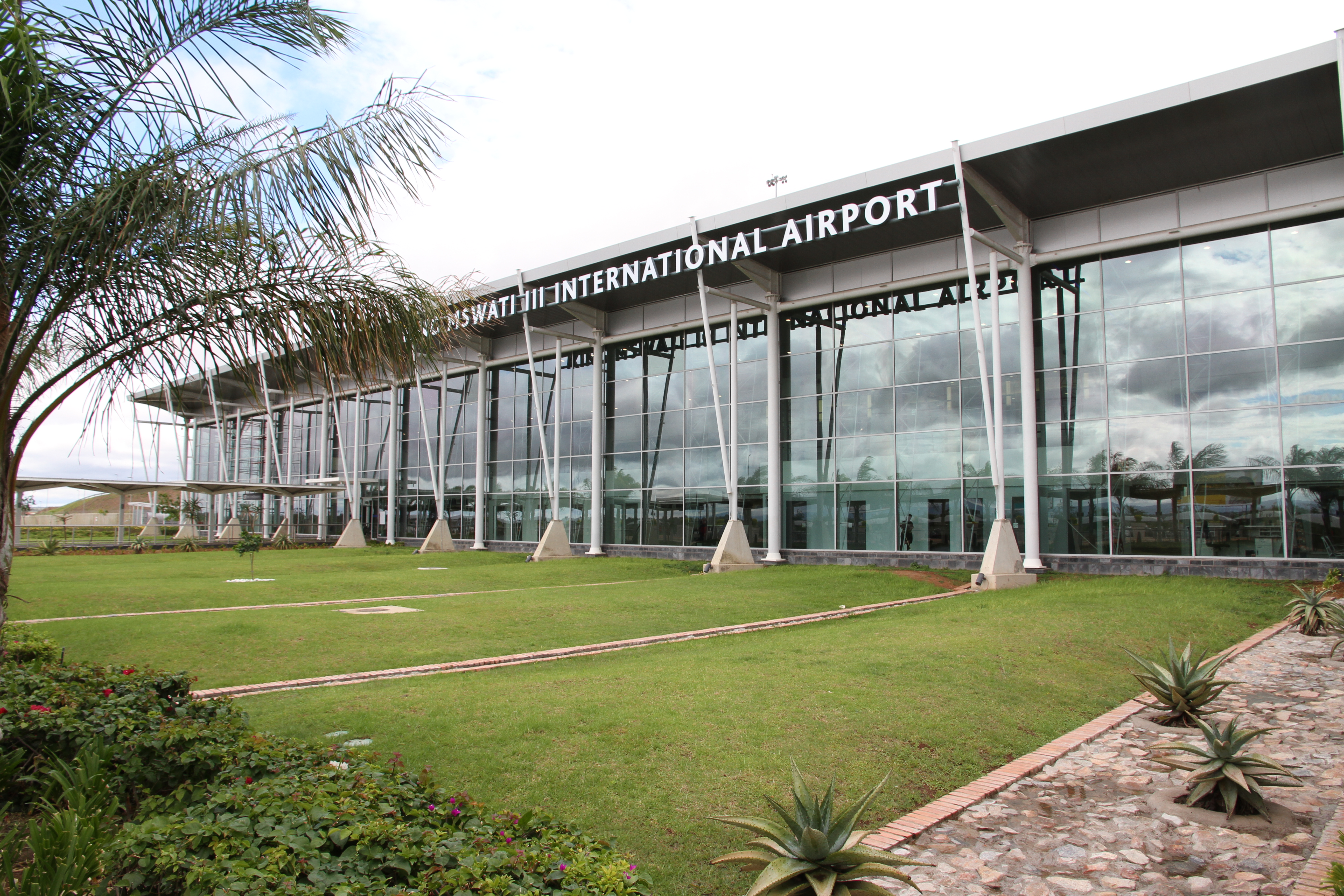 King Mswati III International Airport terminal view