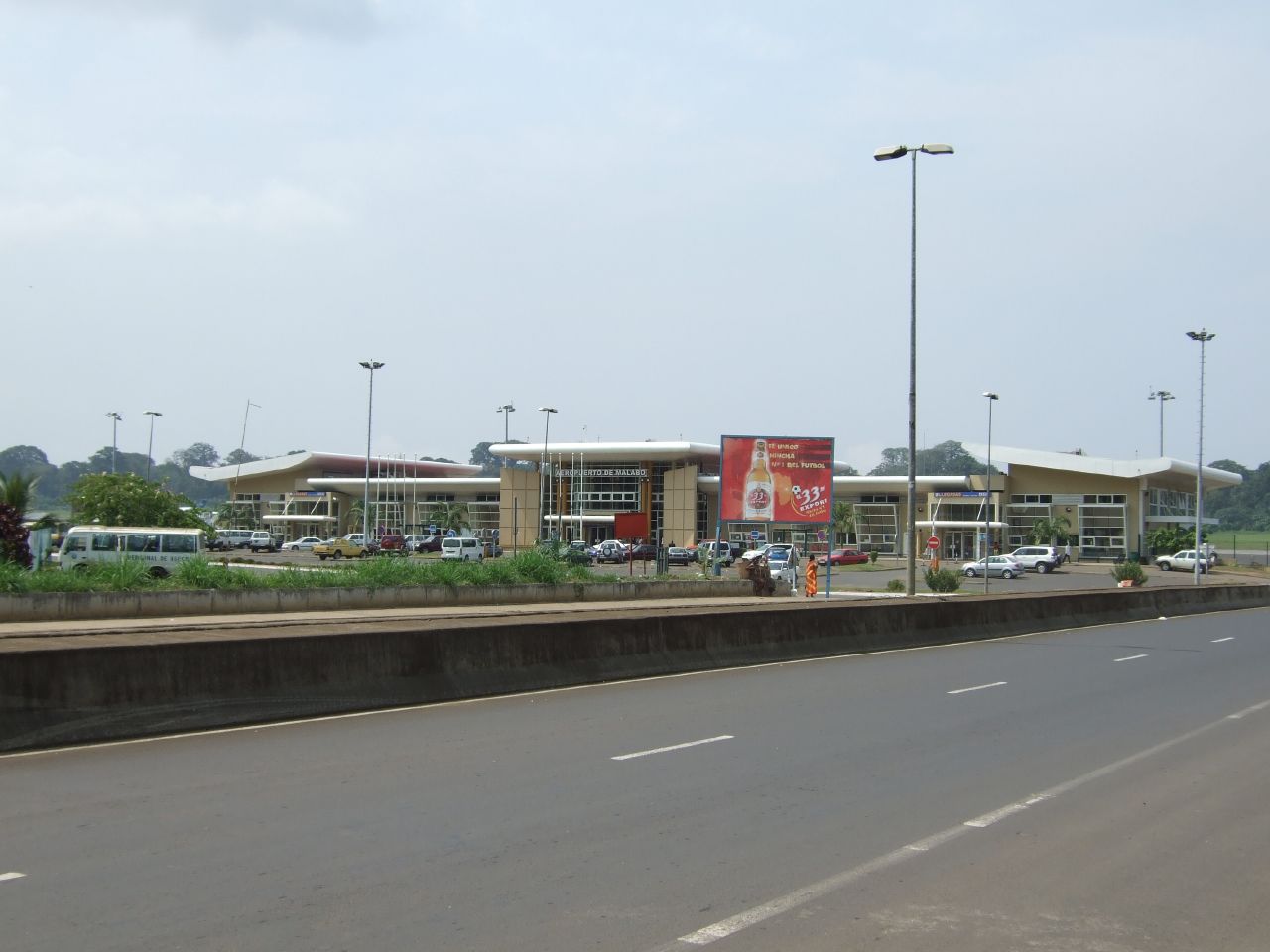 Malabo International Airport terminal view
