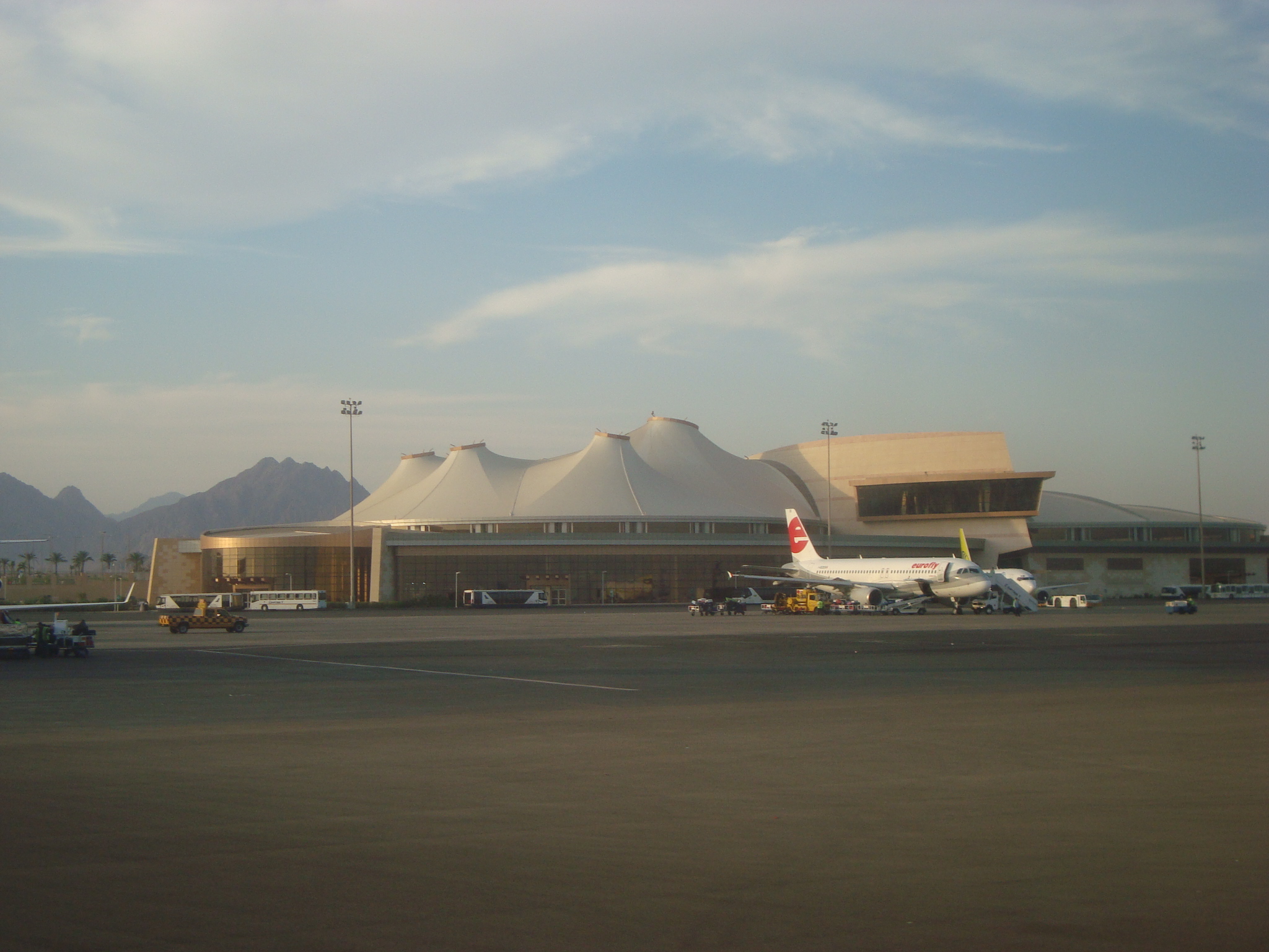 Sharm El Sheikh International Airport terminal view