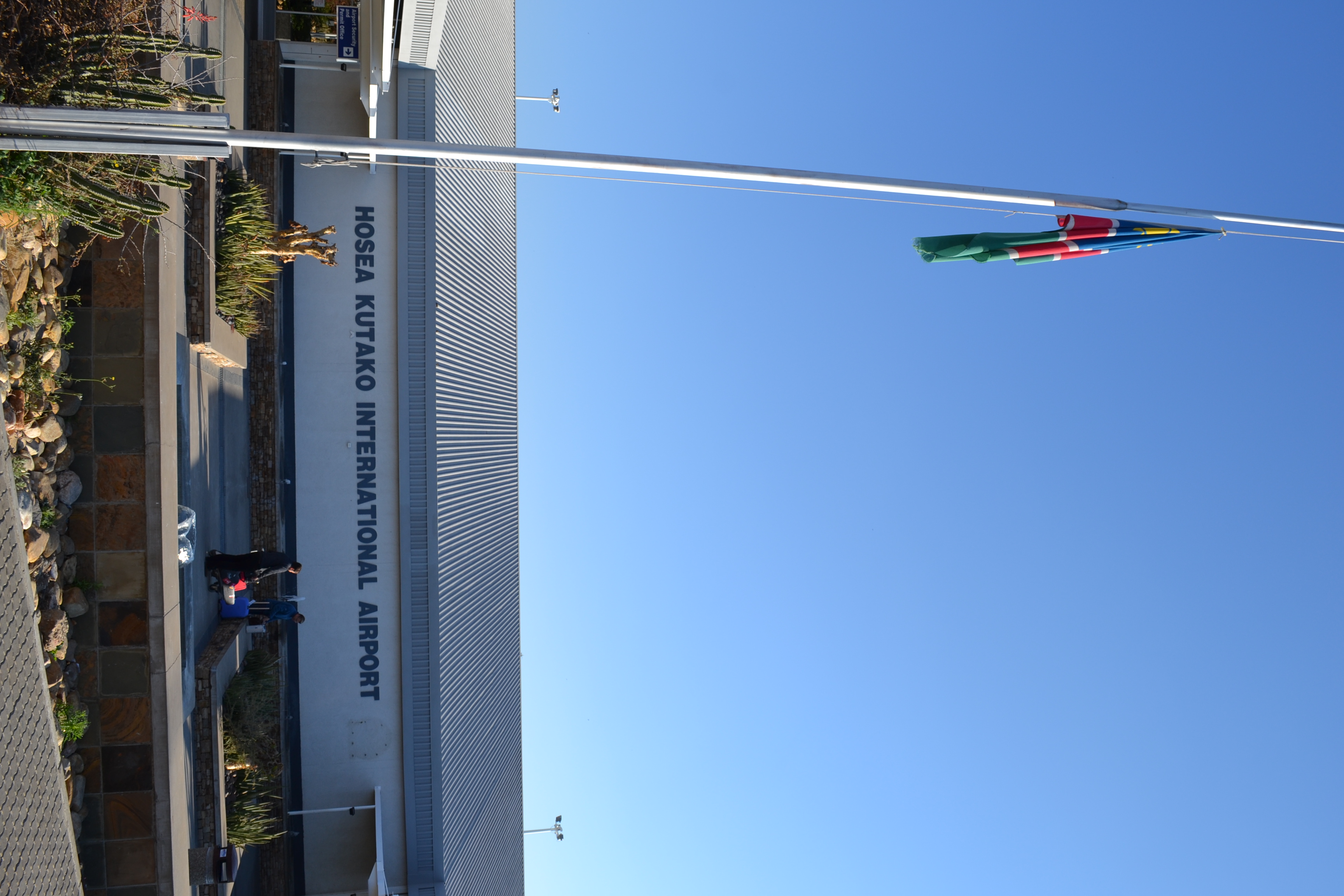 Hosea Kutako International Airport terminal view