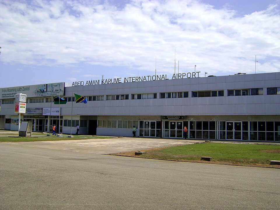 Abeid Amani Karume International Airport terminal view