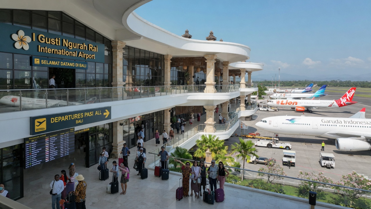 Ngurah Rai DPS airport Bali