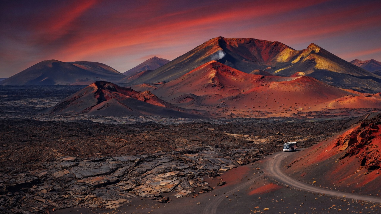 Canary Islands volcanic landscape