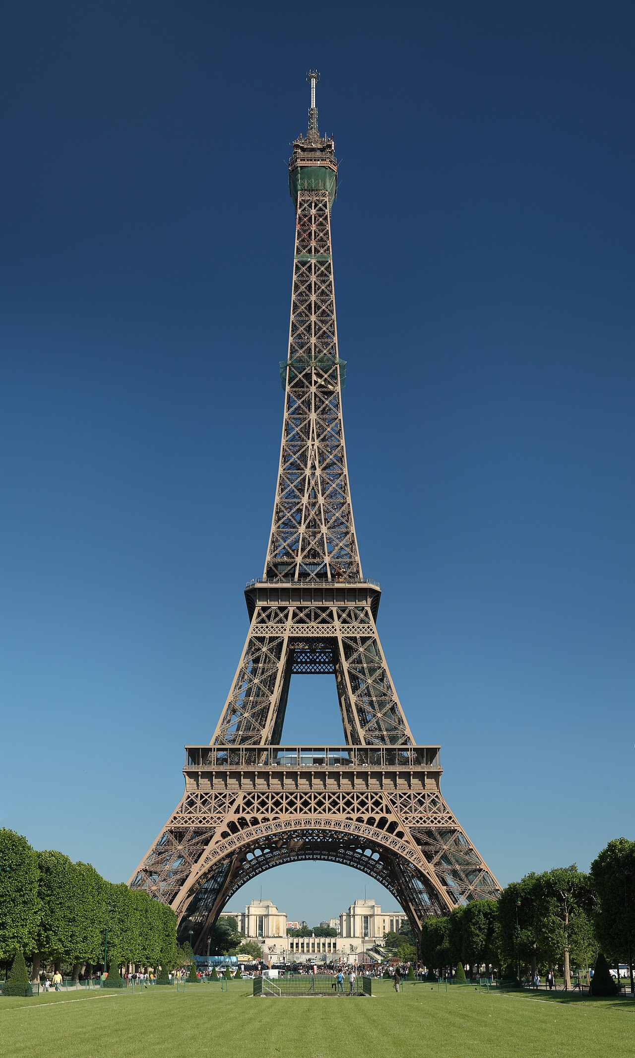 Paris Eiffel Tower city skyline