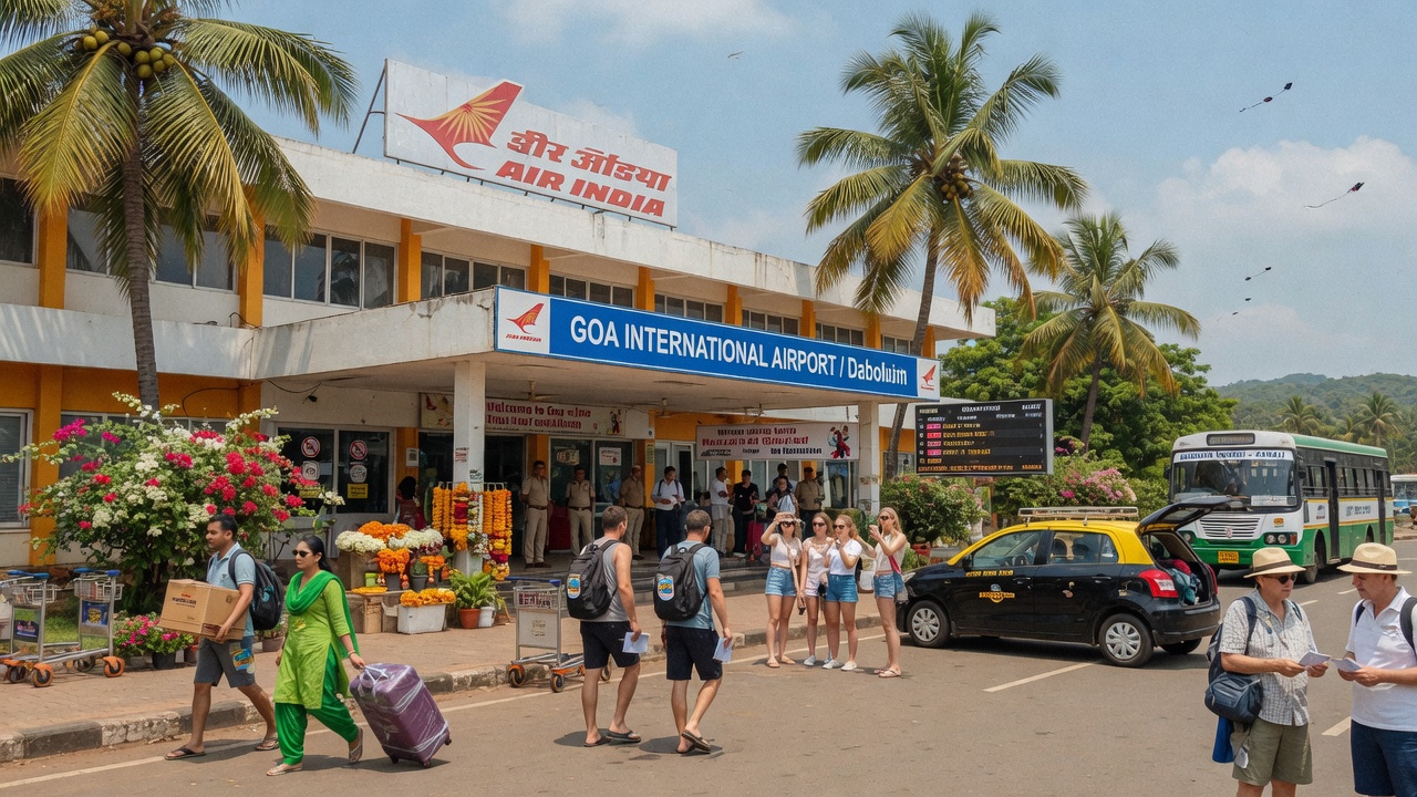 Goa international airport GOI or MOPA
