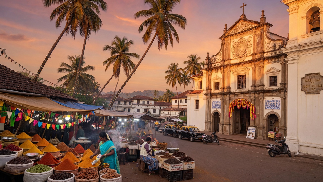Goa Portuguese colonial heritage