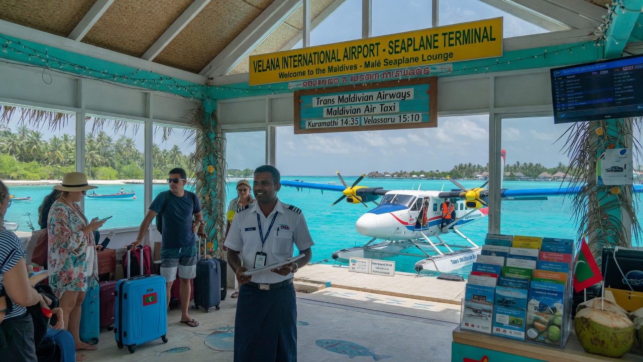 Velana MLE airport Maldives