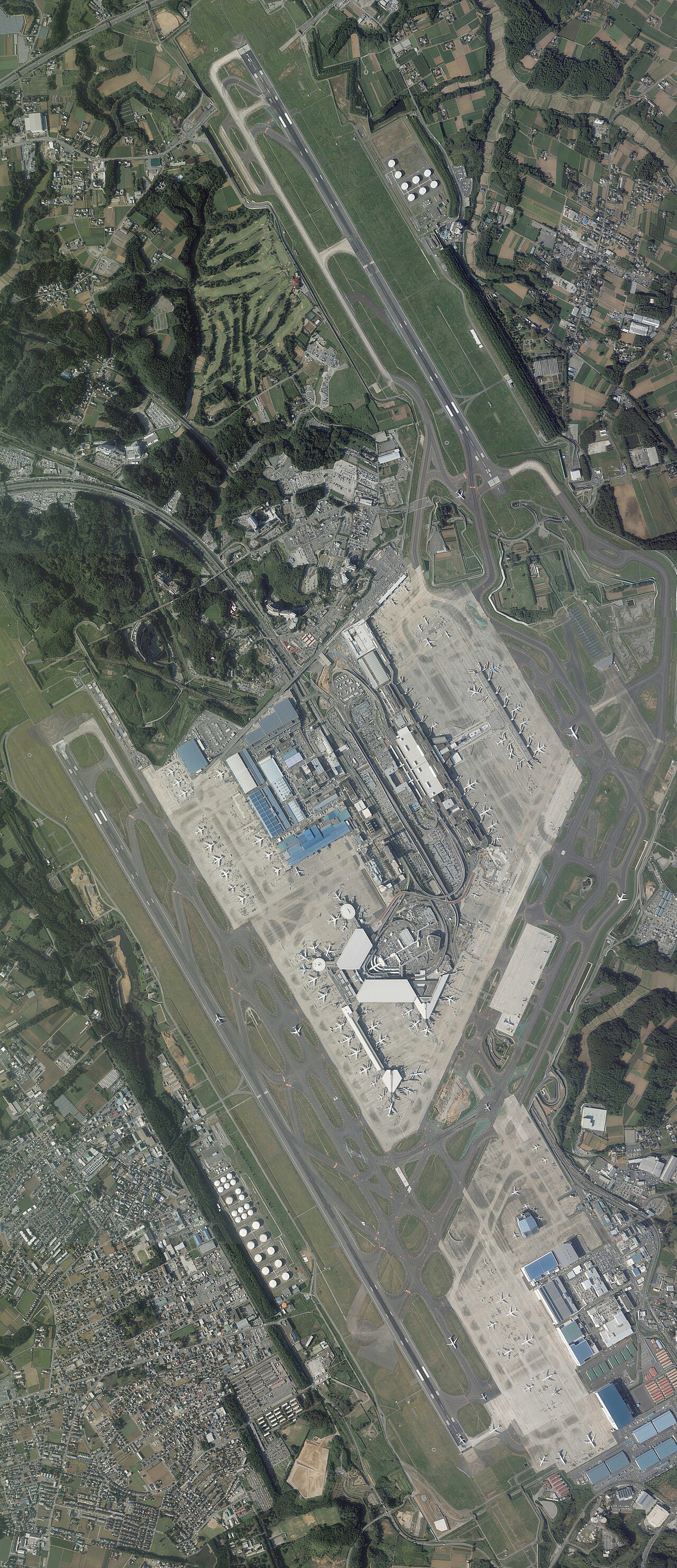 NRT airport exterior