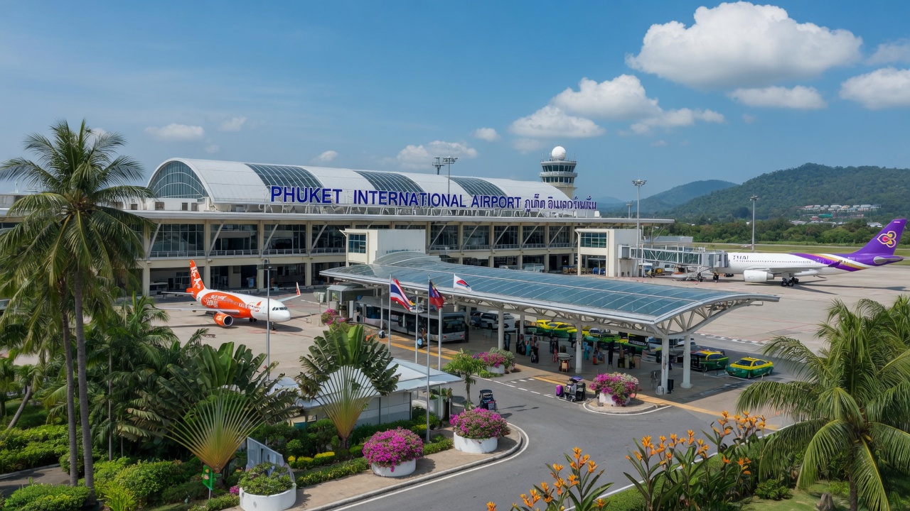 Phuket International HKT airport