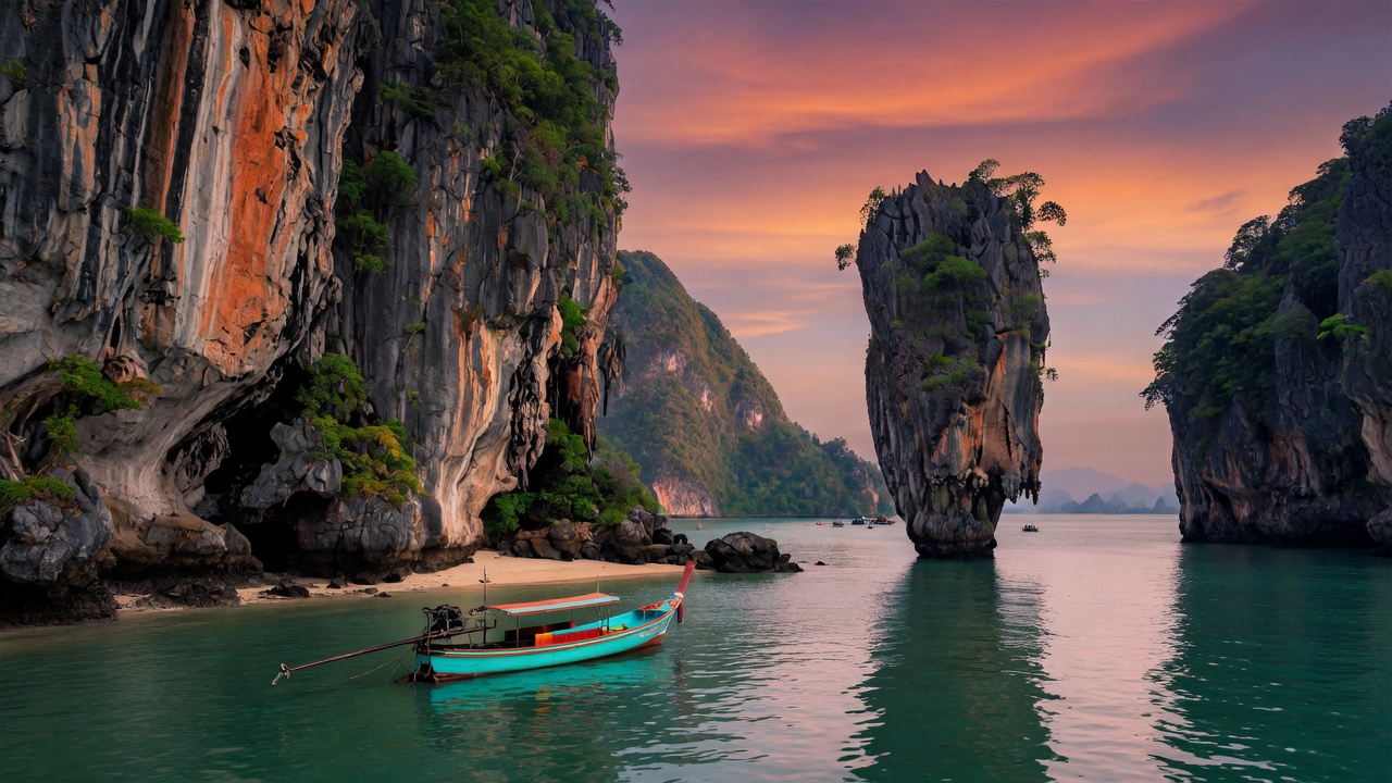 Phuket tropical beach