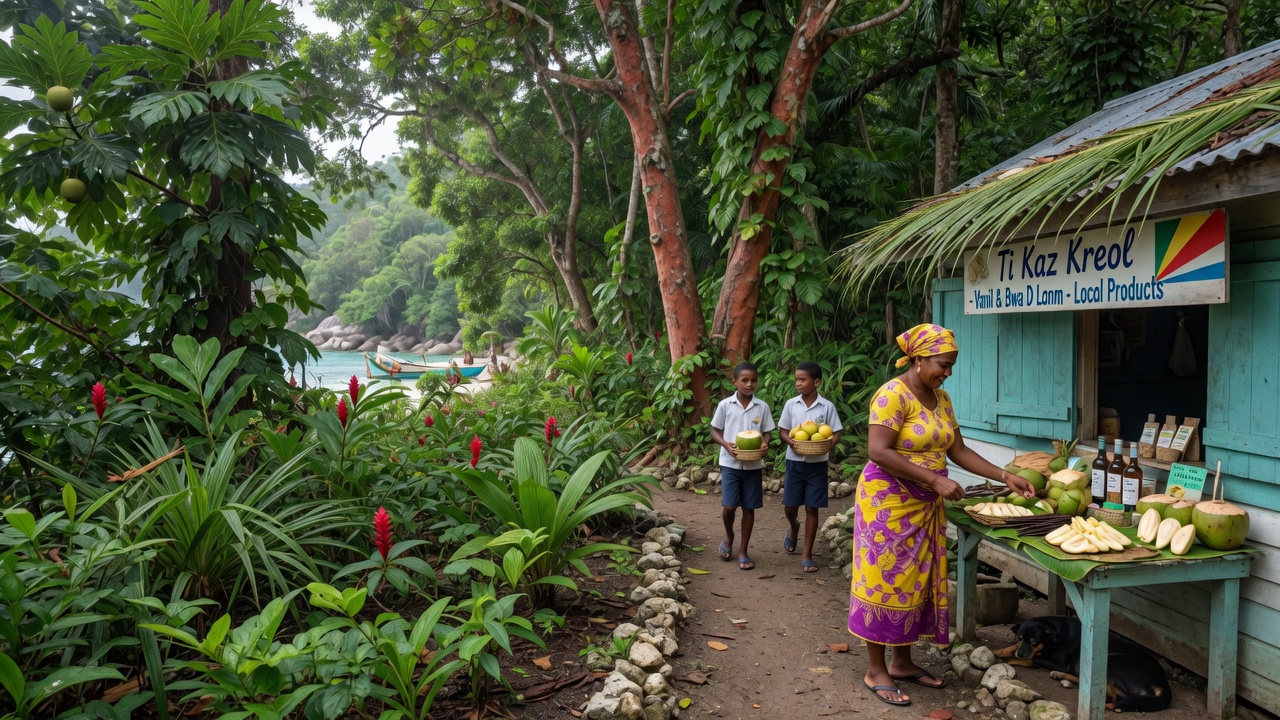Seychelles Creole culture or nature