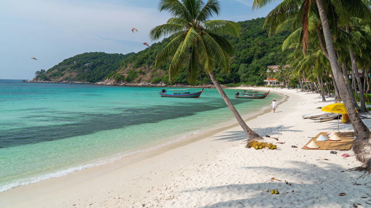 Vietnam tropical beach