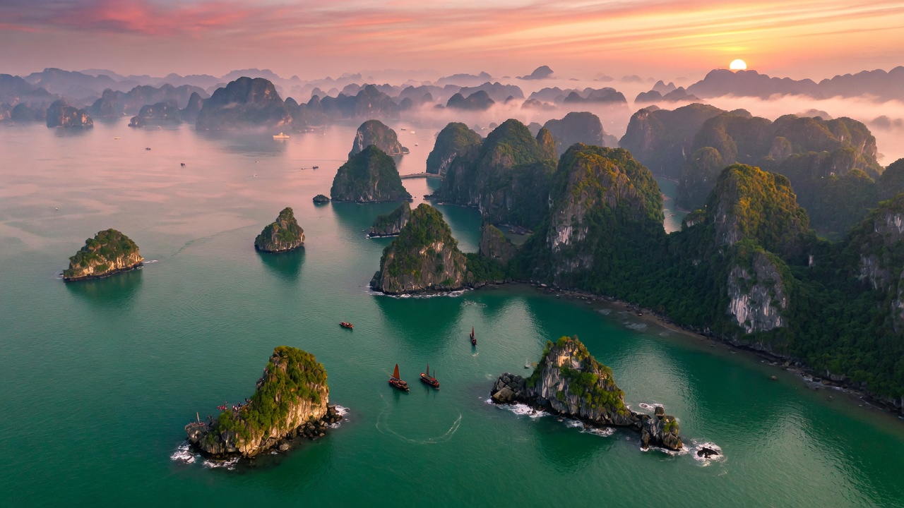 Vietnam iconic landscape